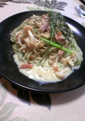 味噌カルボナーラ-レシピのメイン写真