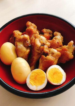 めちゃ簡単！手羽元の照りっと甘酢煮-レシピのメイン写真