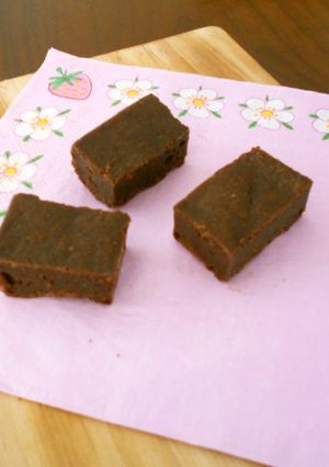 バター無し★板チョコ３枚で濃厚ブラウニー-レシピのメイン写真