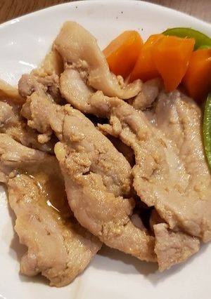 豚薄切りの味噌漬け焼き-レシピのメイン写真