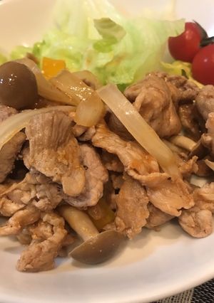 豚こま肉のケチャップ炒め-レシピのメイン写真
