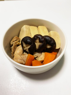 高野豆腐と鶏肉の煮物♪-レシピのメイン写真