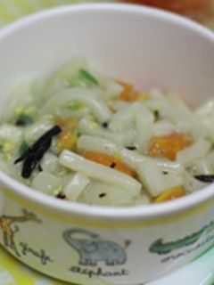 離乳食<後期>スープ煮込み(焼き)うどん-レシピのメイン写真