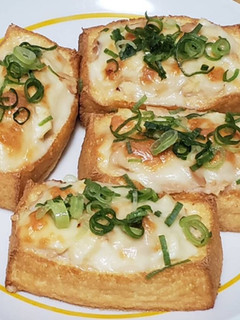 厚揚げのツナマヨのチーズ焼き✨-レシピのメイン写真