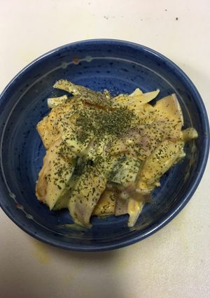 レンヂでかぼちゃのサラダ-レシピのメイン写真