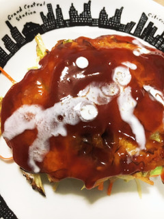 栄養満点!洋風あさりお好み焼き-レシピのメイン写真