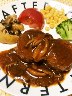 簡単煮込みハンバーグ♡デミグラスソース-レシピのメイン写真