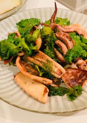 イカとケールとフェンネルのバターソテー-レシピのメイン写真