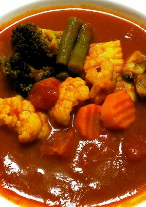 野菜ジュースで簡単◎シーフード煮込み-レシピのメイン写真