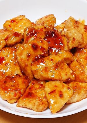 ポンの鶏胸ピリ辛焼き-レシピのメイン写真