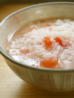 夏を乗り切ろう♪熱湯で煮るトマト粥-レシピのメイン写真