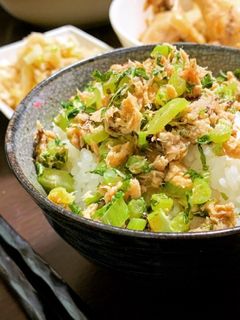簡単!大根の葉とツナの生ふりかけ-レシピのメイン写真
