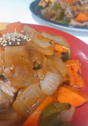 豚バラ酢豚-レシピのメイン写真