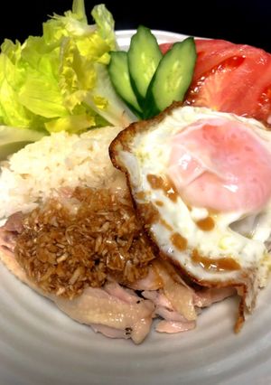 炊飯器で簡単！シンガポールチキンライス-レシピのメイン写真