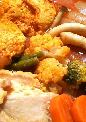 野菜ジュースで簡単◎ベーコンの煮込み-レシピのメイン写真