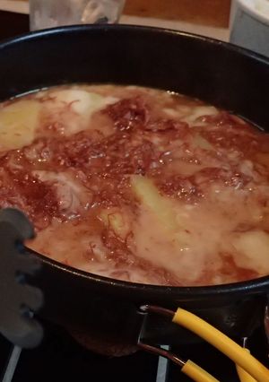 コーンビーフとポテトの山ご飯-レシピのメイン写真