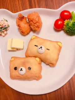 リラックマのいなり寿司-レシピのメイン写真