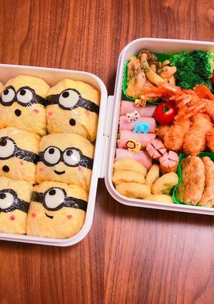 ミニオン☆キャラ弁-レシピのメイン写真