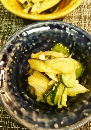 夏野菜のカラシ味噌和え-レシピのメイン写真