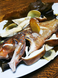 アコウ(白身魚)の酒蒸し-レシピのメイン写真