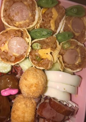 簡単に作れるのにお洒落な弁当（ライス）-レシピのメイン写真