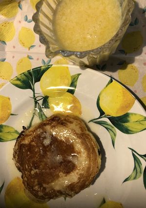 レモンとヨーグルト　パンケーキ-レシピのメイン写真