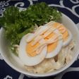 食堂で200円位でおいてそうなポテサラ