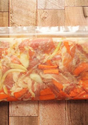 冷凍下味★豚肉の甘辛漬け-レシピのメイン写真