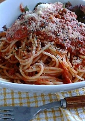 超簡単♪トマト＆ツナのパスタ-レシピのメイン写真