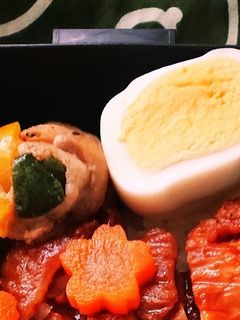 お弁当にピッタリ四角いゆで卵♥-レシピのメイン写真