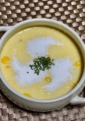 旦那絶賛!粒たっぷりコーンスープ!-レシピのメイン写真