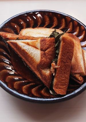 紫蘇とツナのホットサンド-レシピのメイン写真
