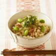 炊飯器で簡単!梅としょうがのおこわ
