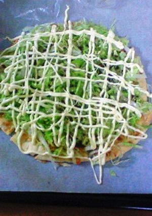 ☆簡単☆お店味サラダピザ☆-レシピのメイン写真