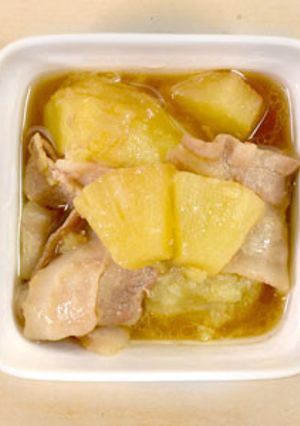 ☆豚肉とさつまいもとパインの甘煮☆-レシピのメイン写真