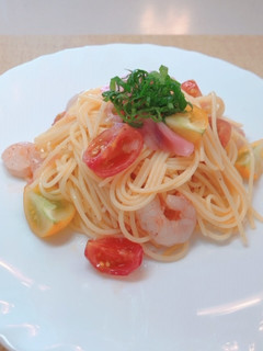 甘酢生姜の冷製パスタ-レシピのメイン写真