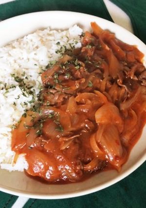 ルーのいらない極上ハヤシライス-レシピのメイン写真