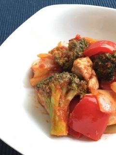 ベジ♪野菜と鶏肉のトマトソース煮-レシピのメイン写真