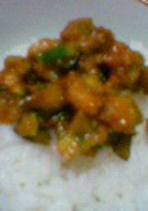 簡単☆ご飯の友☆夏野菜の甘辛味噌だし-レシピのメイン写真