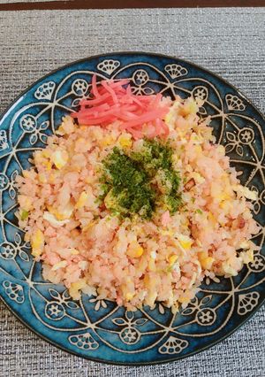 たらこマヨ炒飯-レシピのメイン写真