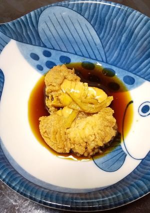 アコ(キジハタ)の卵の煮付け-レシピのメイン写真