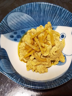 生姜たっぷり!ハモの卵の煮付け-レシピのメイン写真