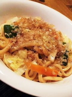 *ランチに*我が家の焼きうどん-レシピのメイン写真