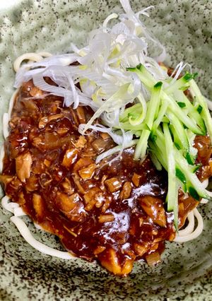 賄い！ラフテー入り！沖縄炸醤麺！-レシピのメイン写真