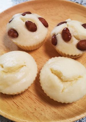 豆乳甘酒米粉蒸しパン-レシピのメイン写真