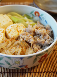 簡単☆麺つゆで肉豆腐-レシピのメイン写真