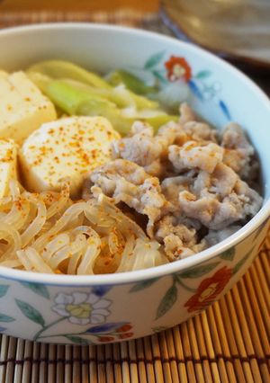 簡単☆麺つゆで肉豆腐-レシピのメイン写真