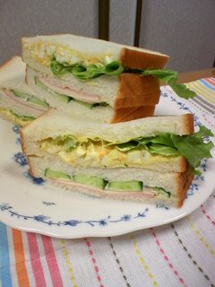 ★食パンをサンドイッチパンにする方法★-レシピのメイン写真