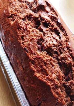 完熟バナナとHMでチョコパウンドケーキ-レシピのメイン写真
