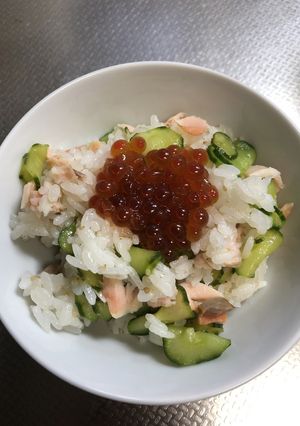 きゅうりといくらのさっぱりチラシ-レシピのメイン写真